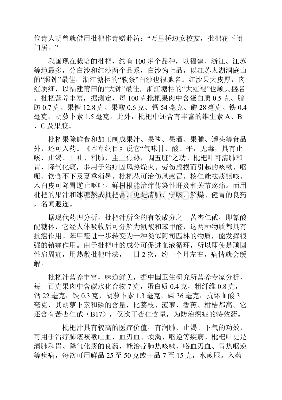 年产1万吨枇杷汁饮料项目可行性研究报告.docx_第3页