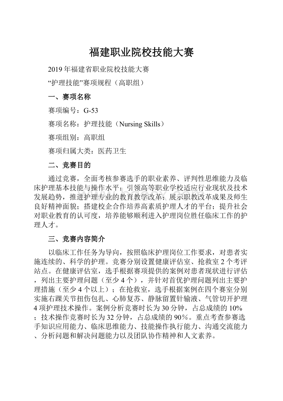 福建职业院校技能大赛.docx