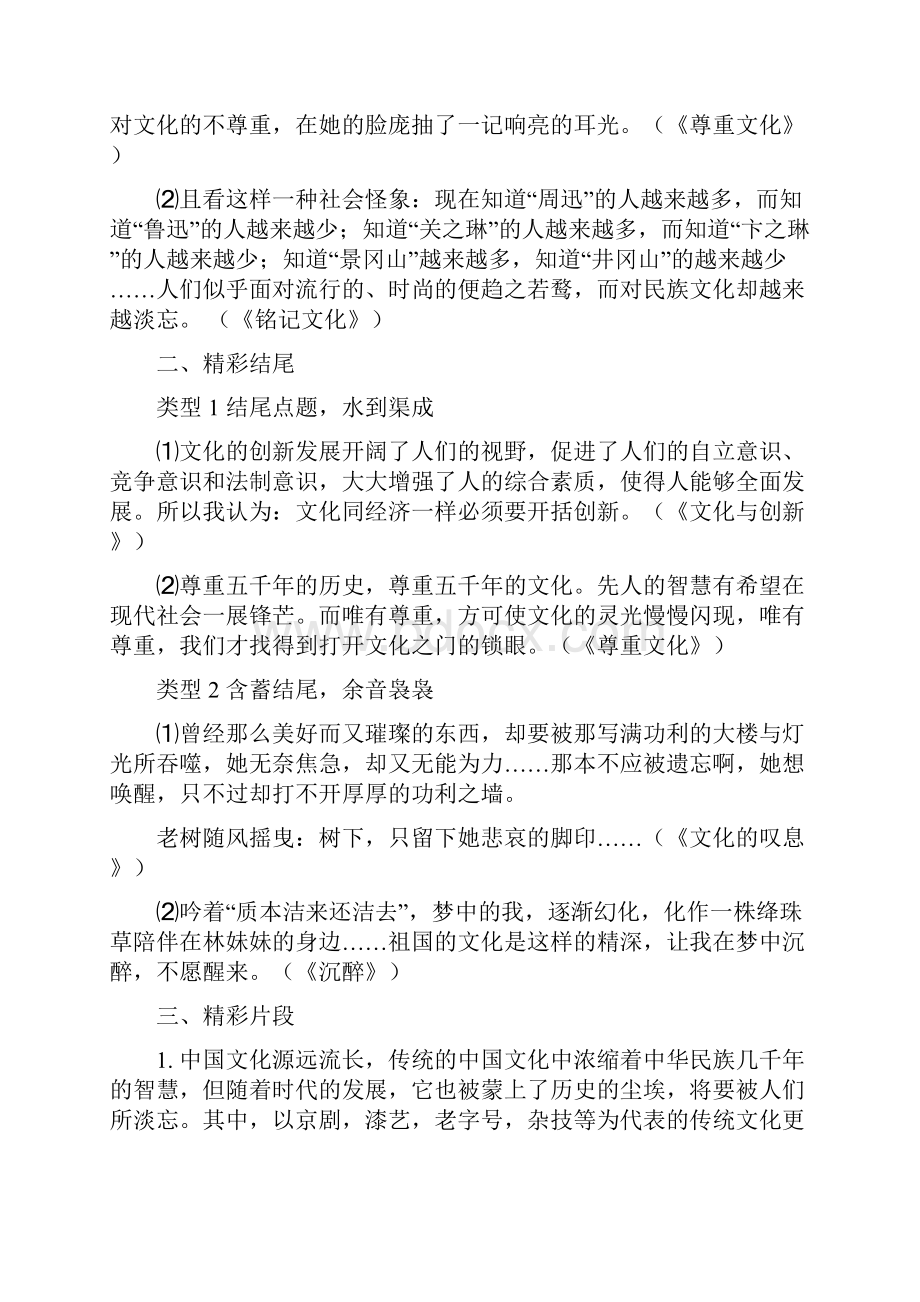 高考语文写作技巧点拨日积月累得高分第10周文化.docx_第2页