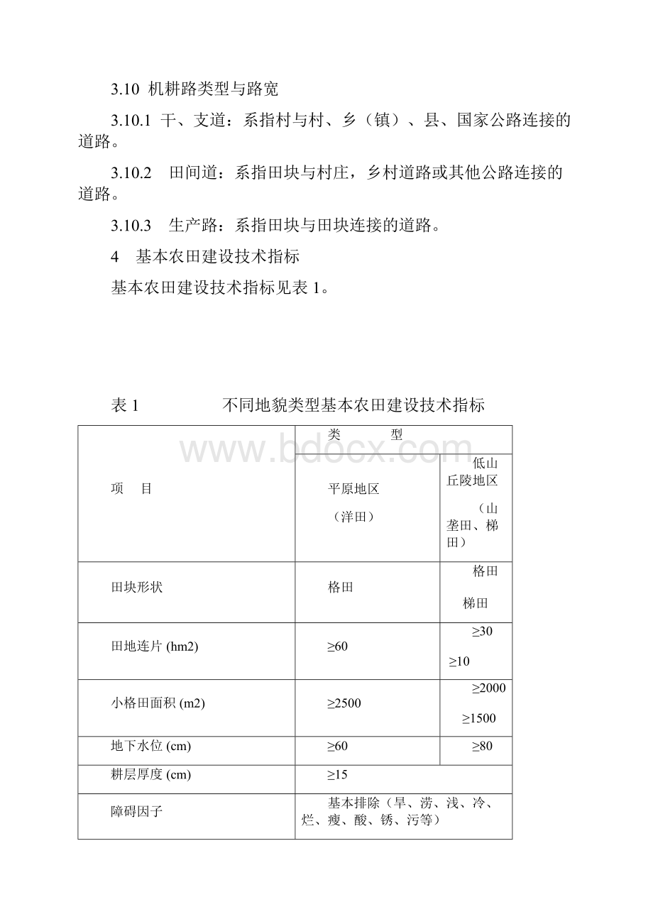 基本农田建设设计规范.docx_第3页