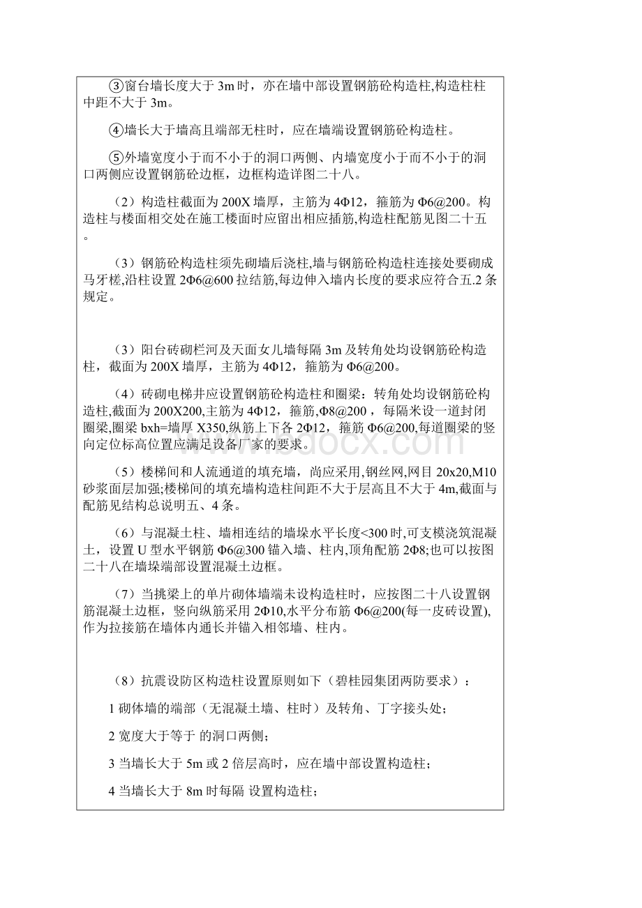 砖砌体施工技术交底.docx_第2页