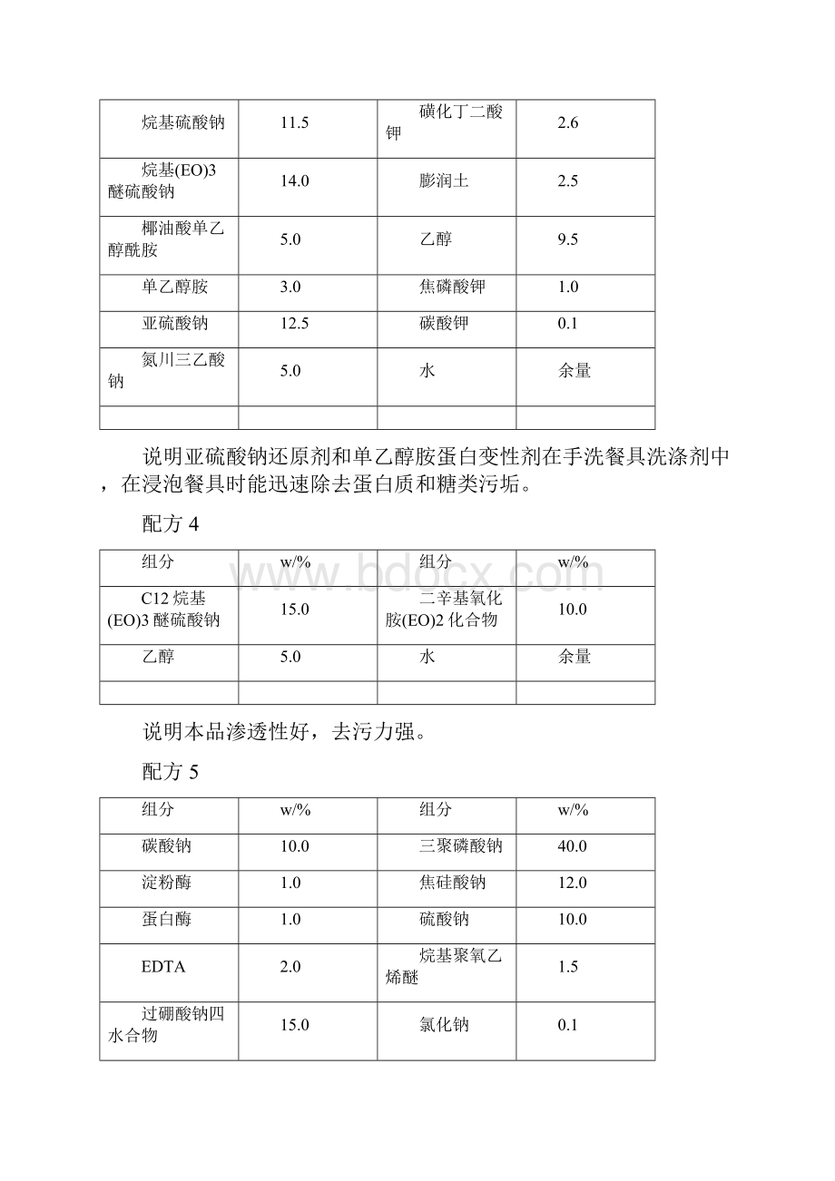 厨房用洗涤剂配方大全.docx_第3页