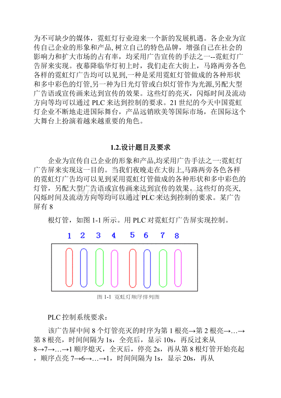 霓虹灯广告屏控制器的设计.docx_第3页