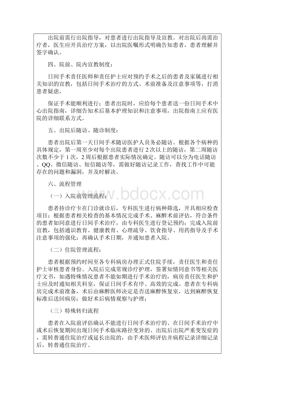 日间手术管理制度及流程.docx_第3页