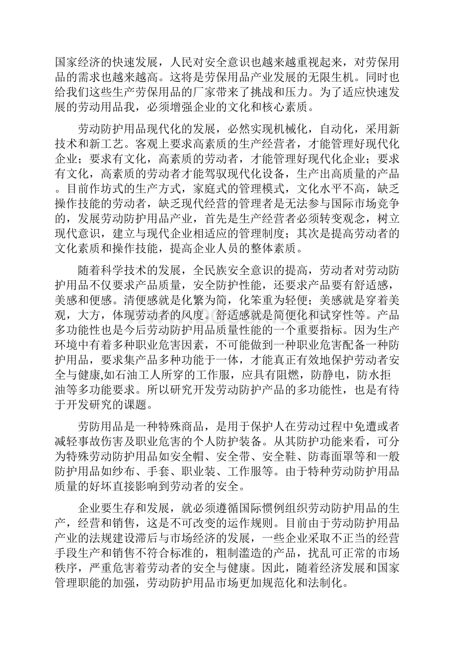 作业防护服项目财务分析表.docx_第2页