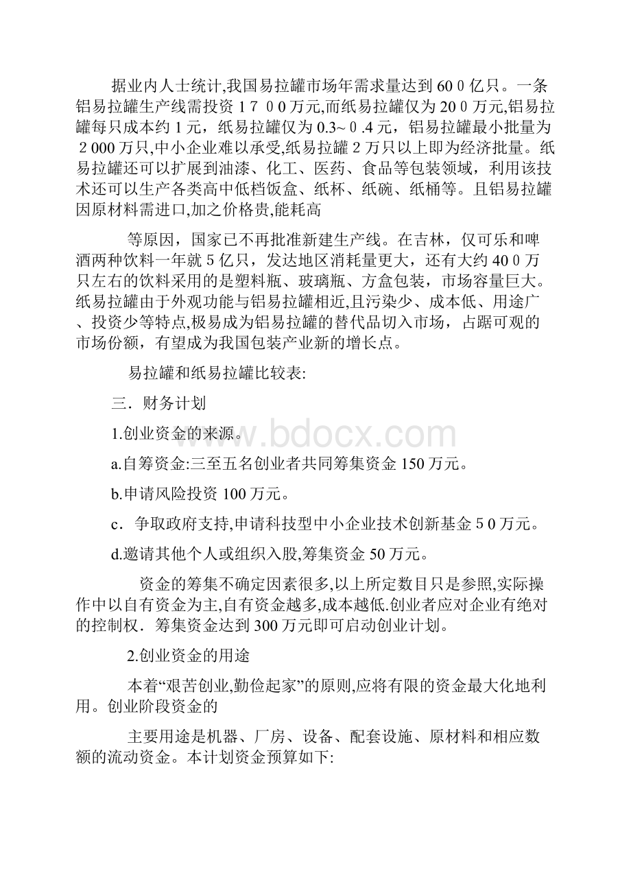 制造业创业计划书范文.docx_第2页