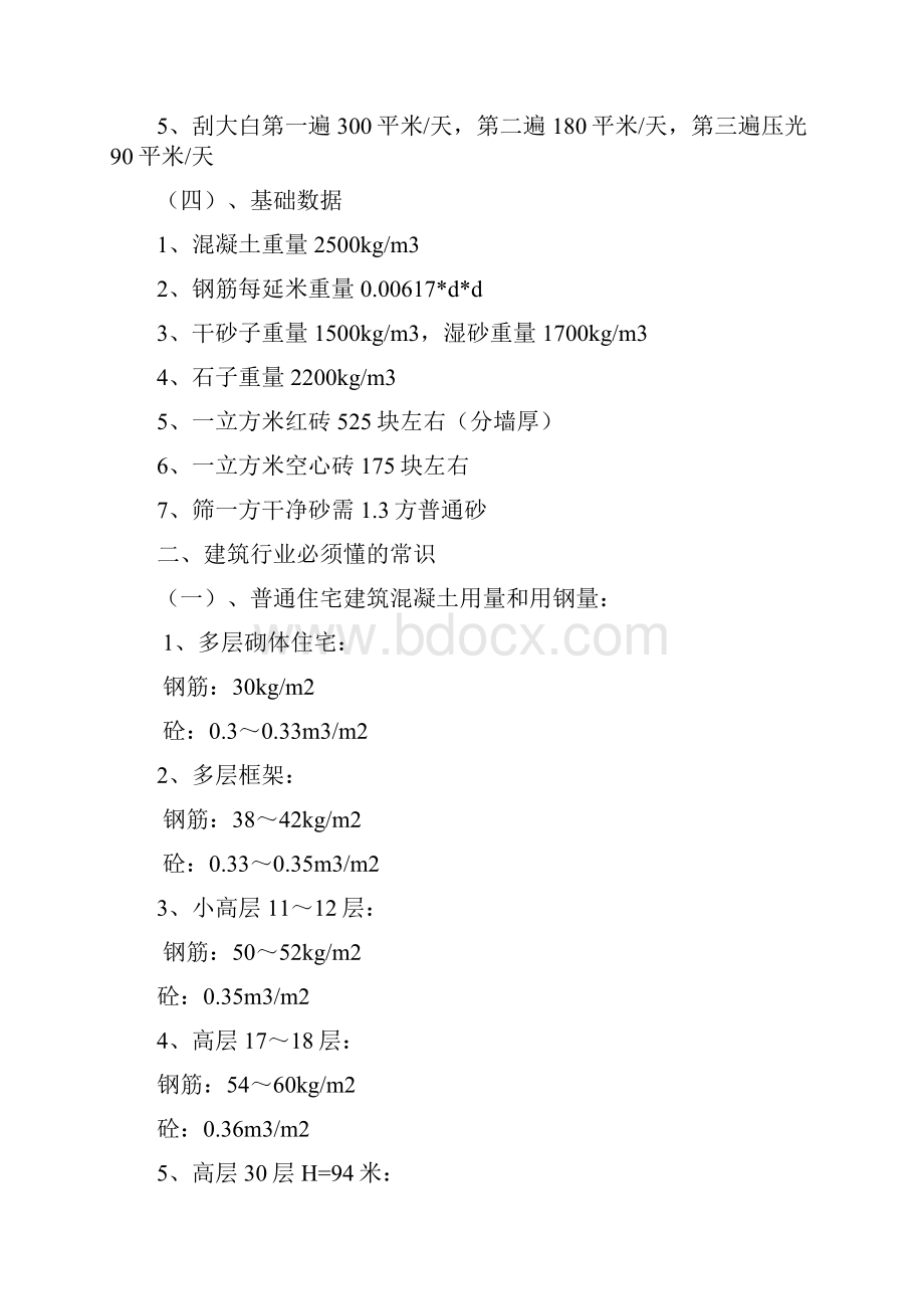 建筑工程常用数据37页word资料.docx_第3页