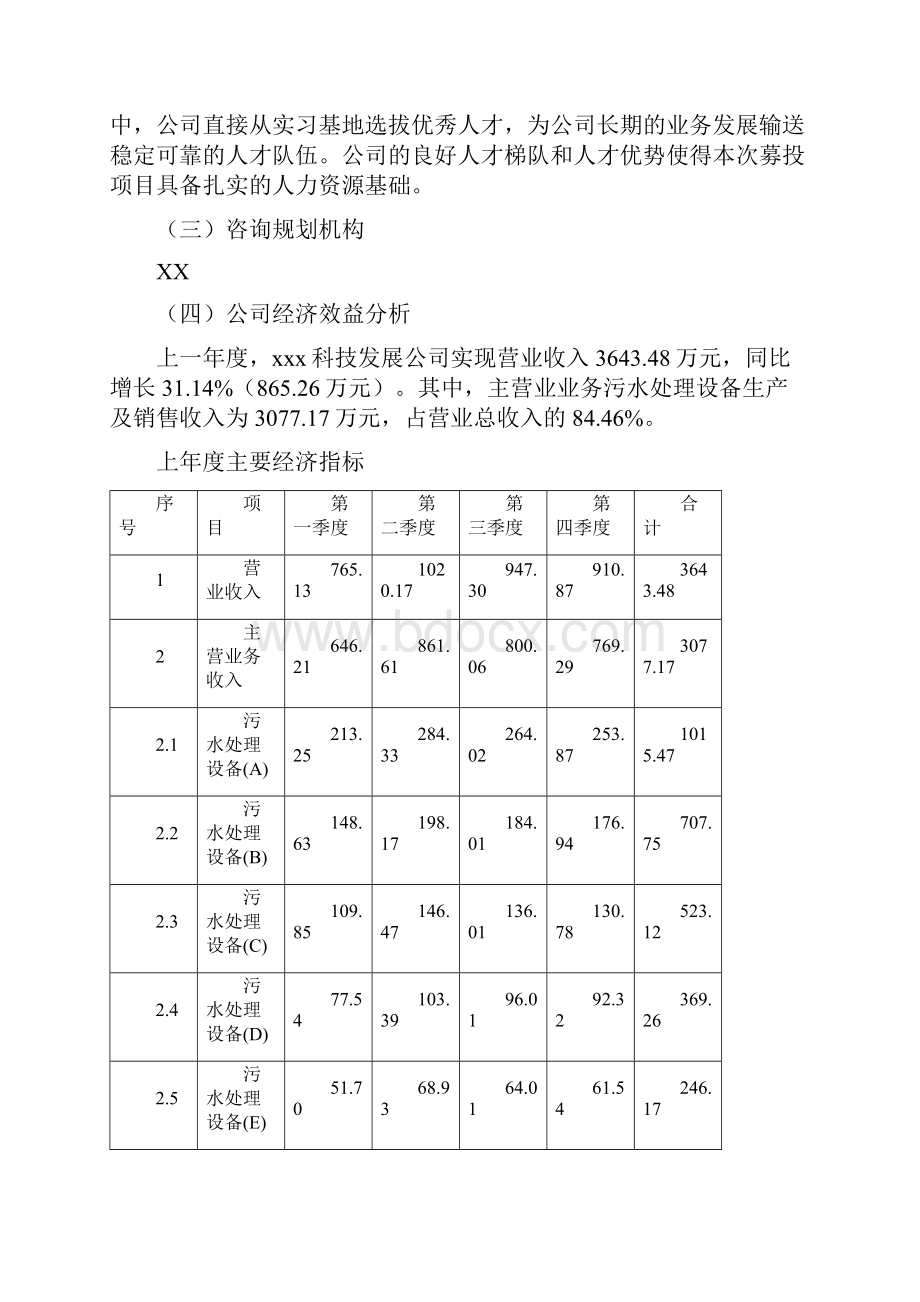 污水处理设备项目立项申请报告 3.docx_第2页