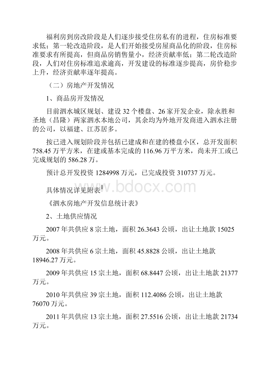 泗水县城市房地产分析报告.docx_第3页