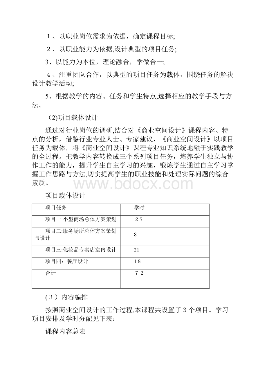 《商业空间设计》课程标准.docx_第2页