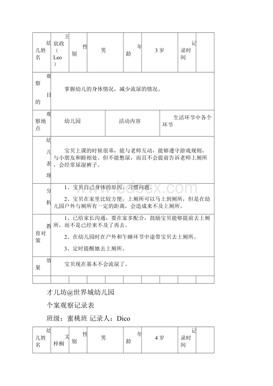 幼儿个案观察记录最新整理.docx_第3页