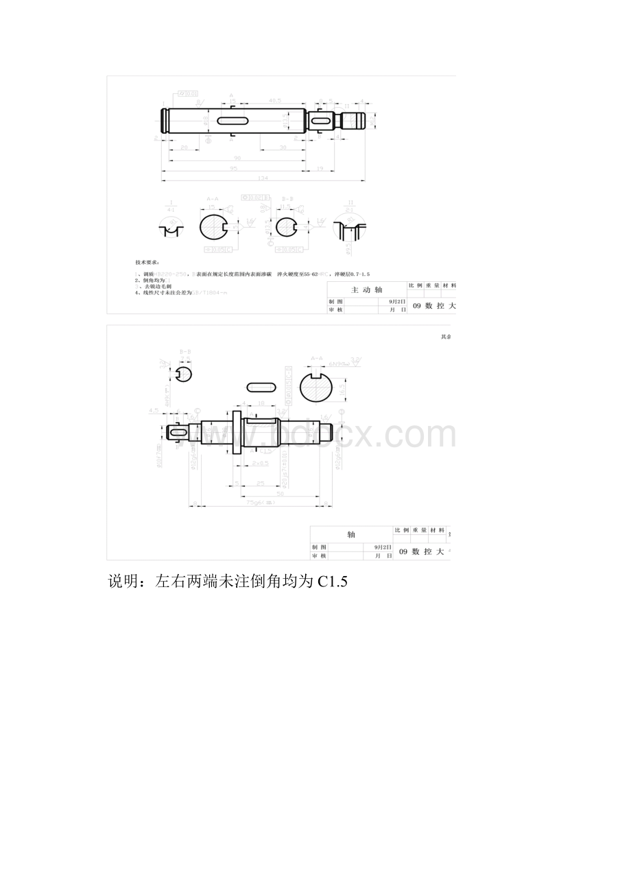 《AUTOCAD机械制图零件图集》轴类零件部分001050.docx_第2页