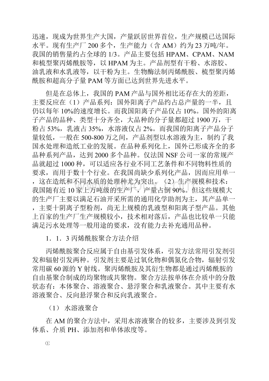 聚丙烯酰胺工艺设计.docx_第2页