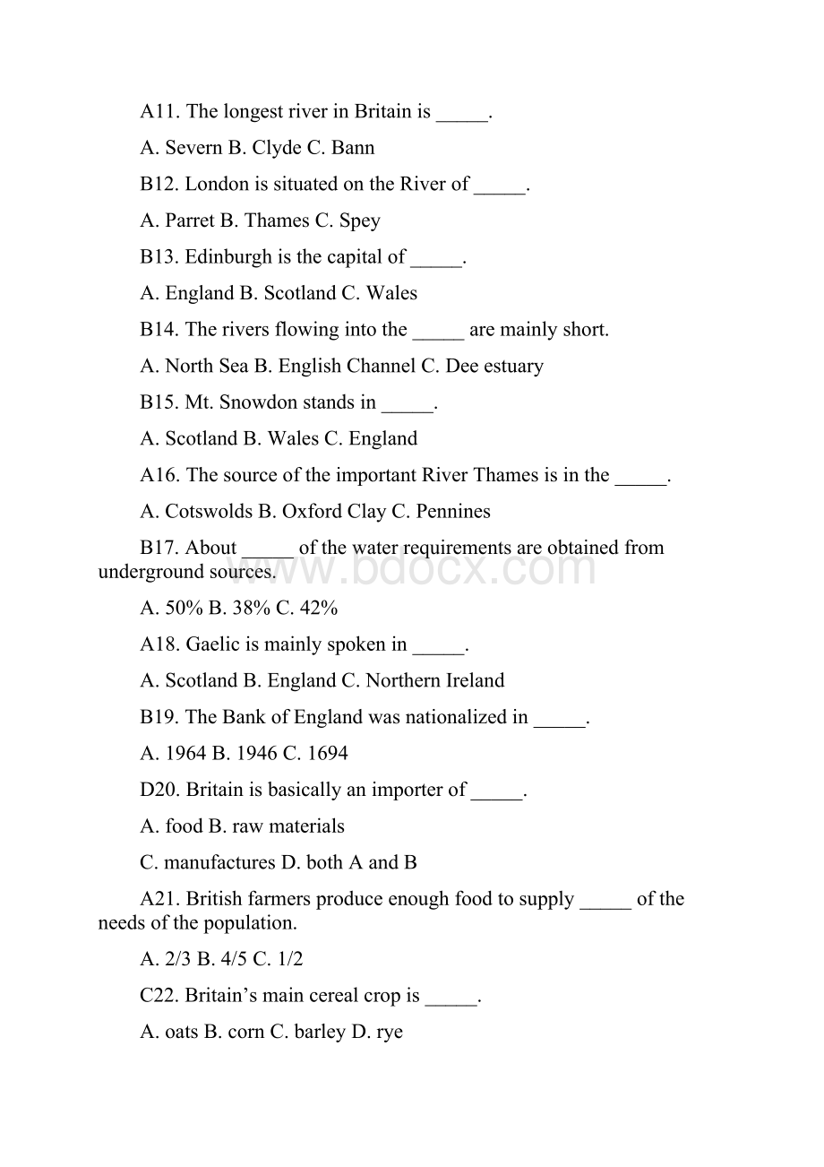 英国概况习题.docx_第2页