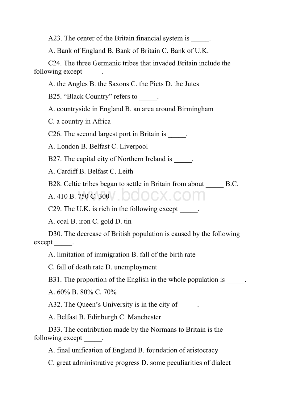 英国概况习题.docx_第3页