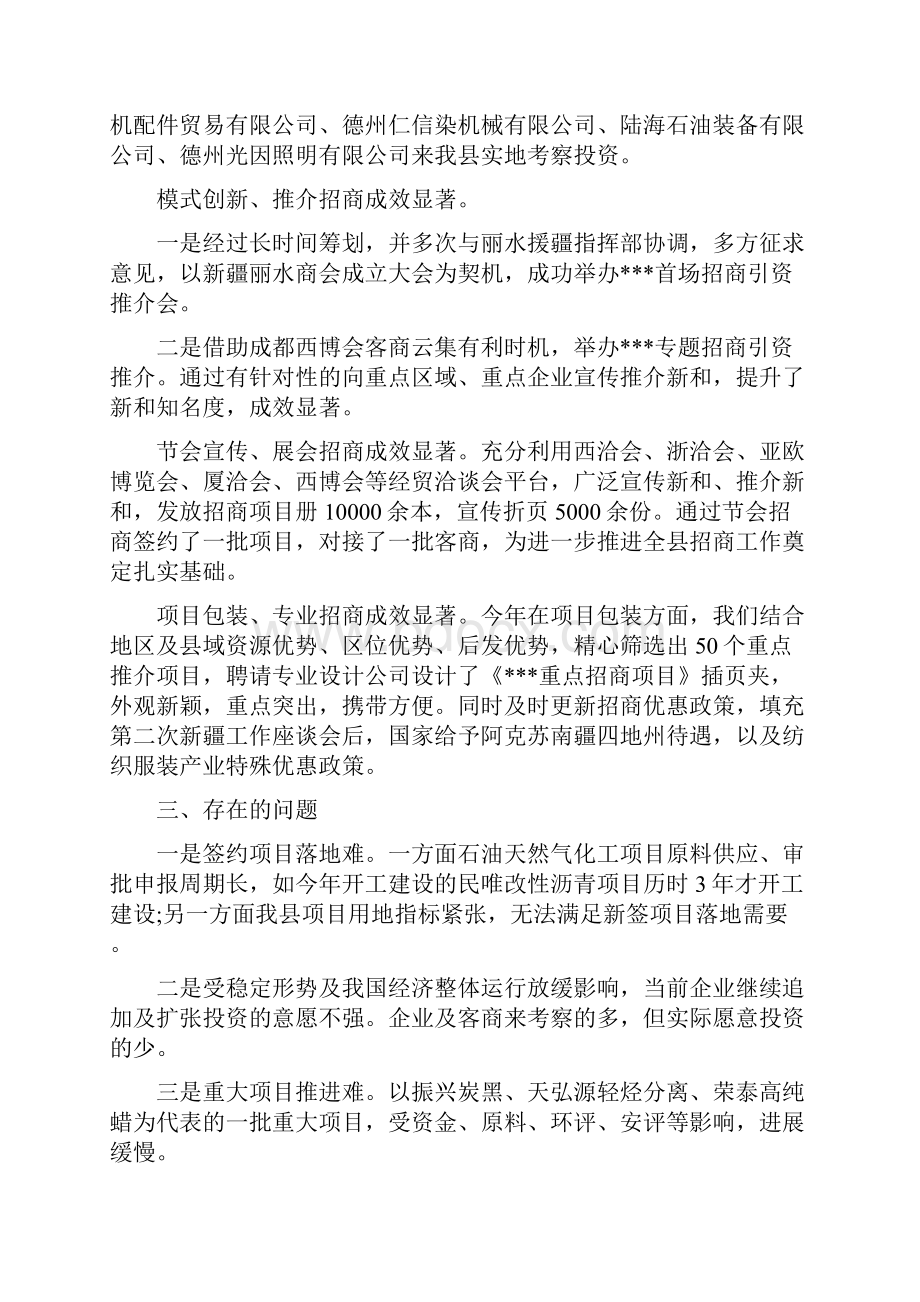 招商引资半年总结.docx_第2页