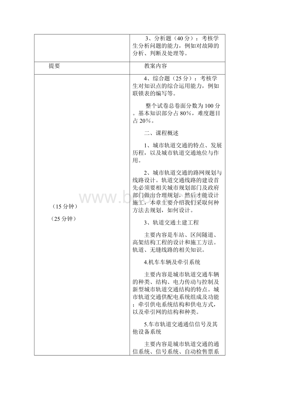 城市轨道交通完整优秀教案.docx_第3页