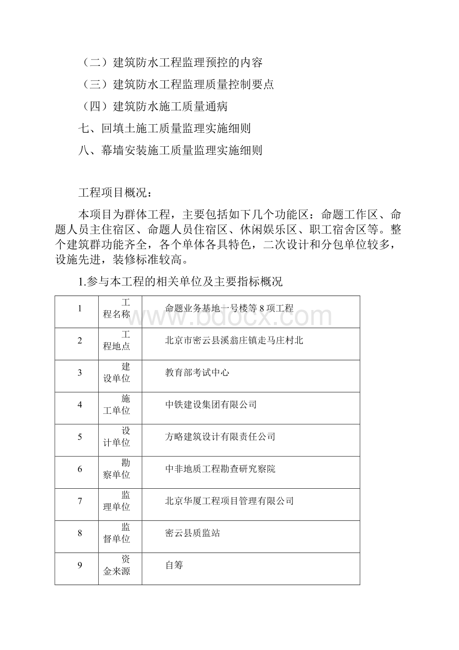 工程监理实施细则土建.docx_第3页