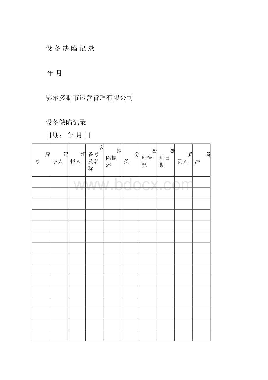 选煤厂电气检查记录明细.docx_第3页