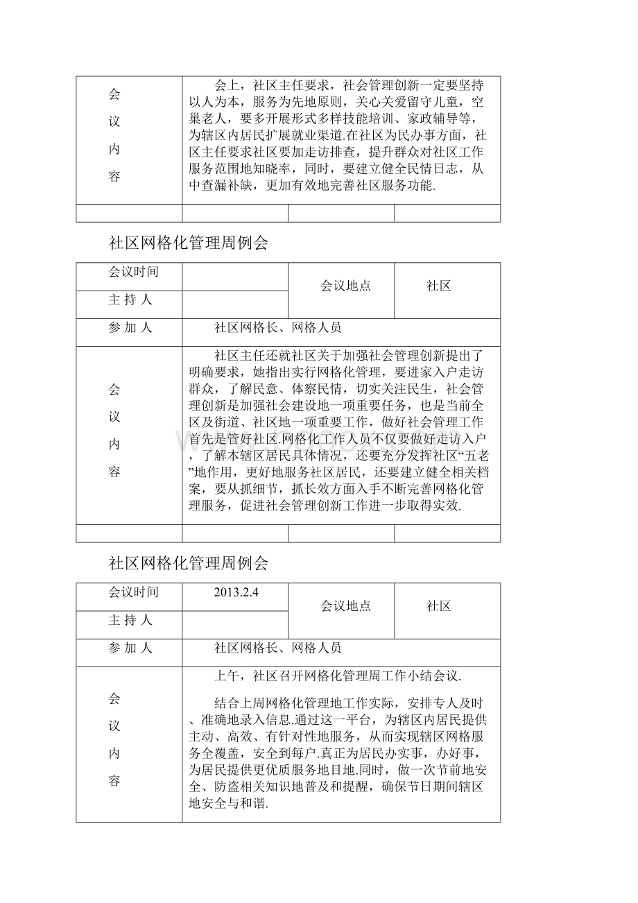 网格化管理周例会录.docx_第2页