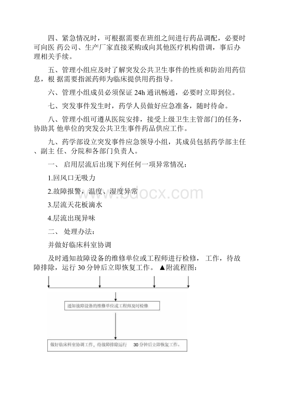 层流净化系统故障应急预案.docx_第2页