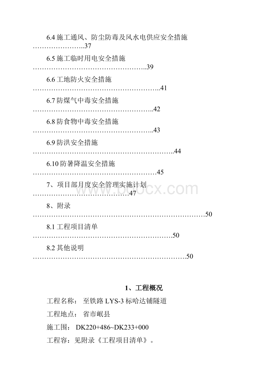 隧道工程安全生产管理办法.docx_第2页