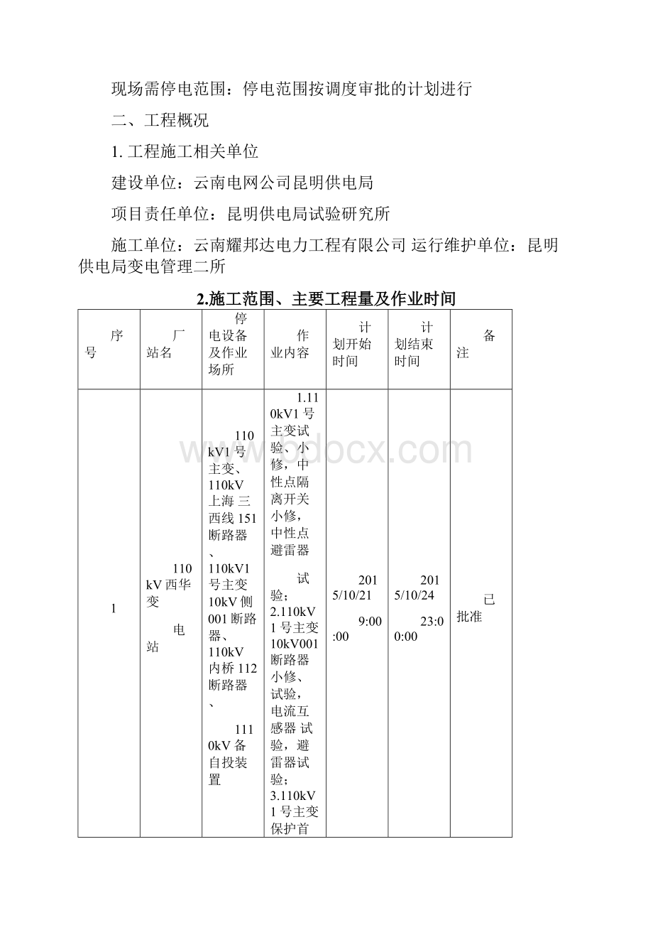 kv变电站预试定检施工方案.docx_第3页