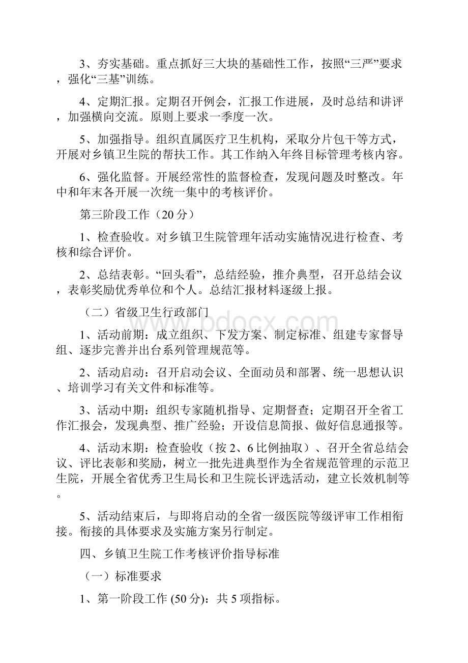 《乡镇卫生院管理年活动考核评价指南》解读.docx_第3页