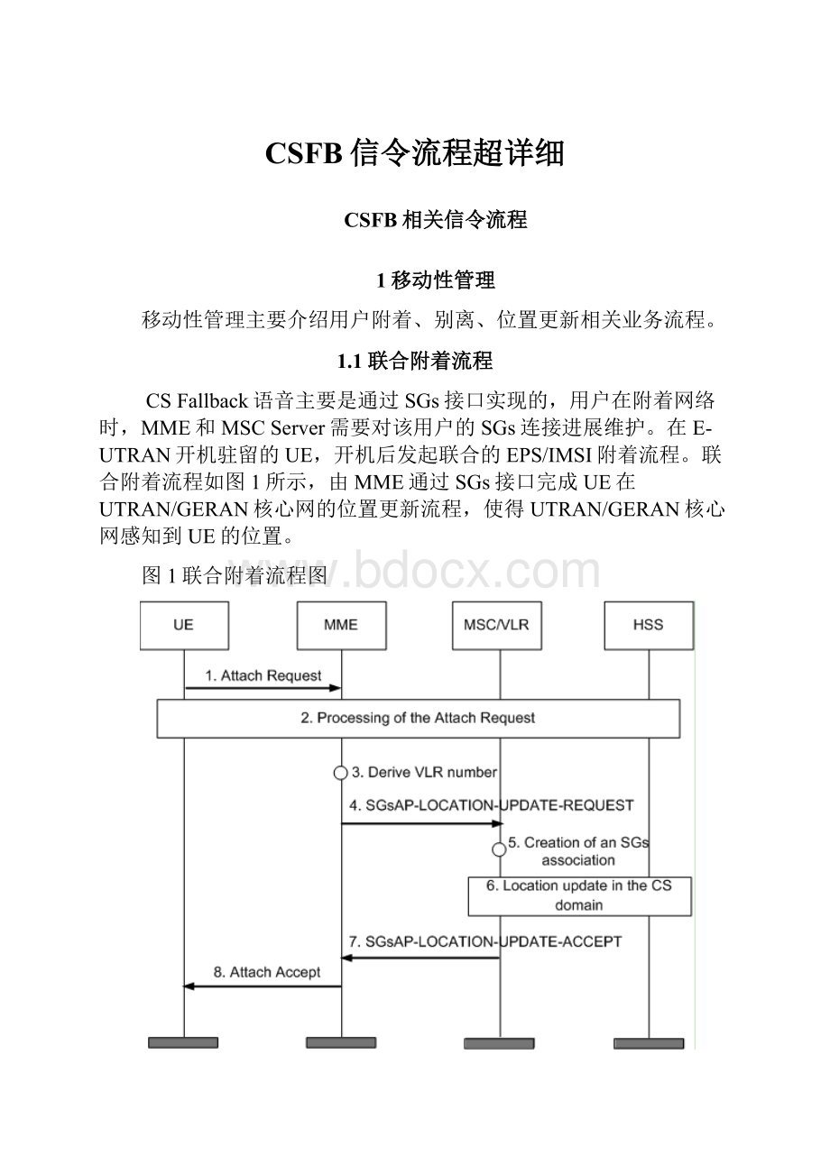 CSFB信令流程超详细.docx