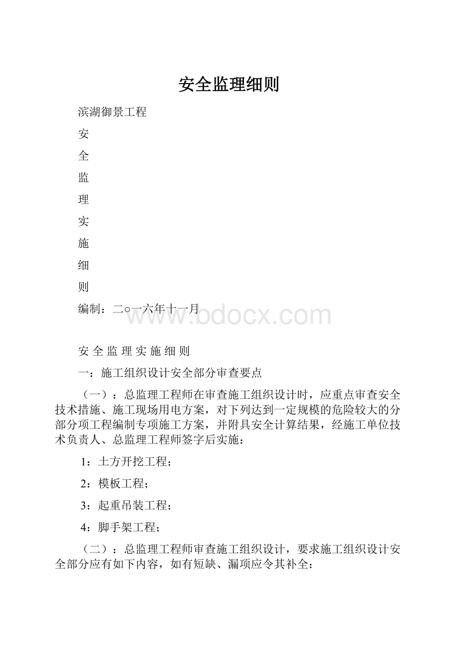 安全监理细则.docx