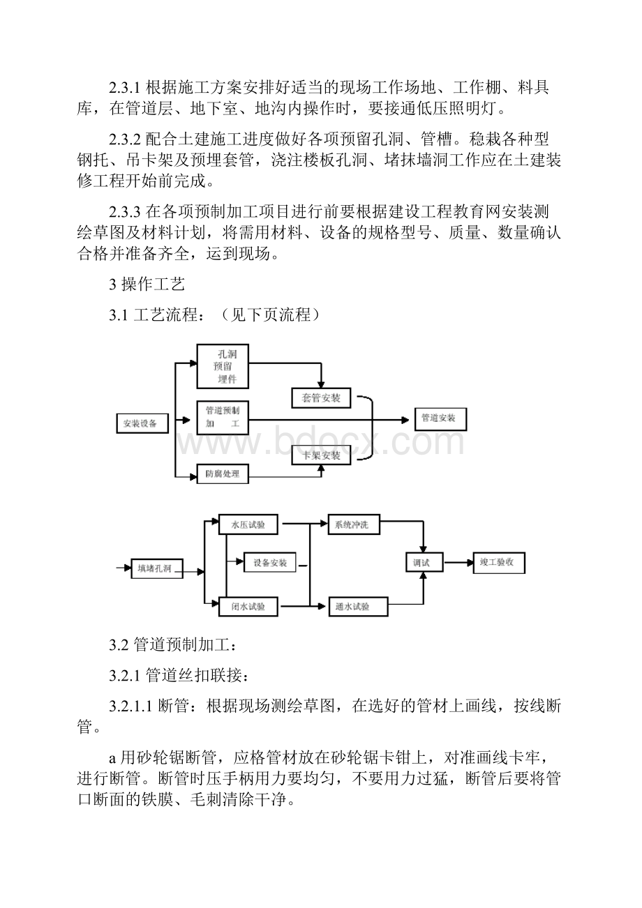 暖卫设备及管道安装基本工艺标准.docx_第2页