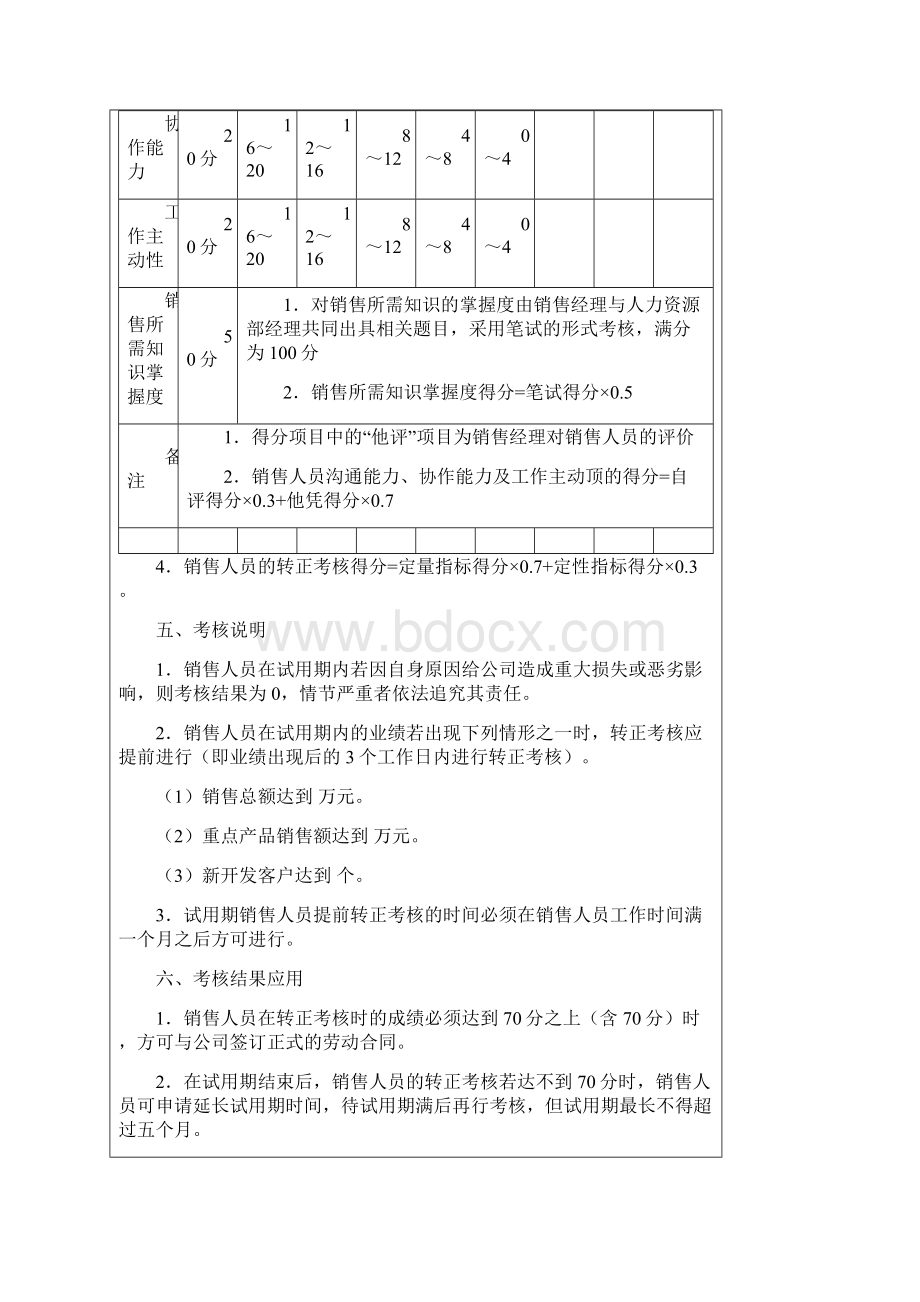 销售和渠道考核.docx_第3页