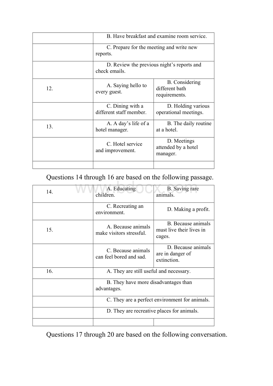 上海市虹口区高三英语期中教学质量监控二模试题.docx_第3页