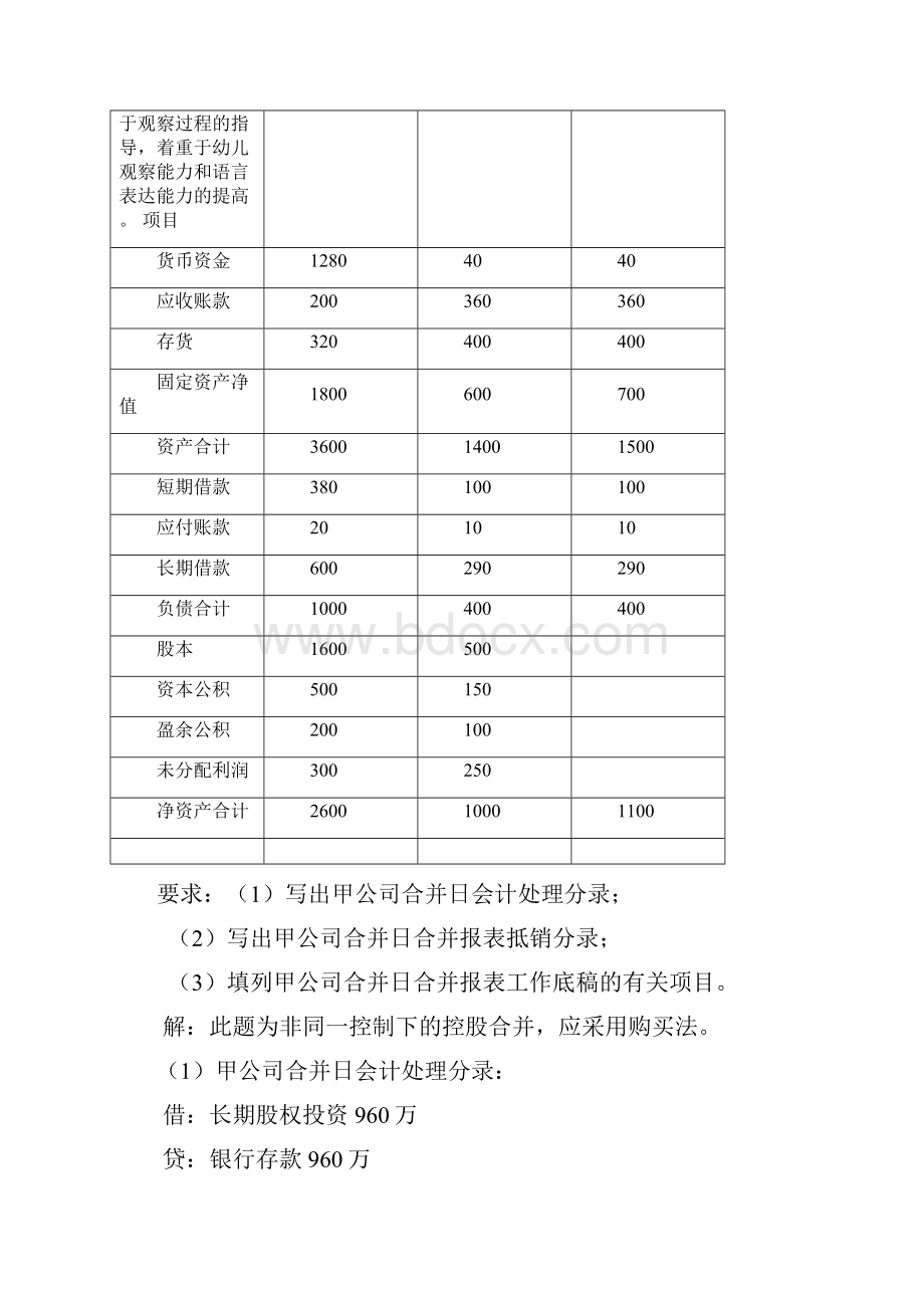 形成测验高级财务会计任务共34页.docx_第2页