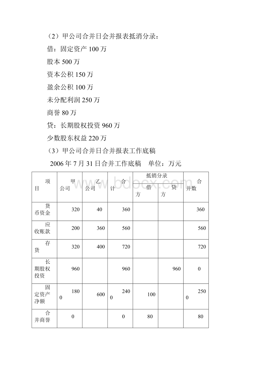 形成测验高级财务会计任务共34页.docx_第3页