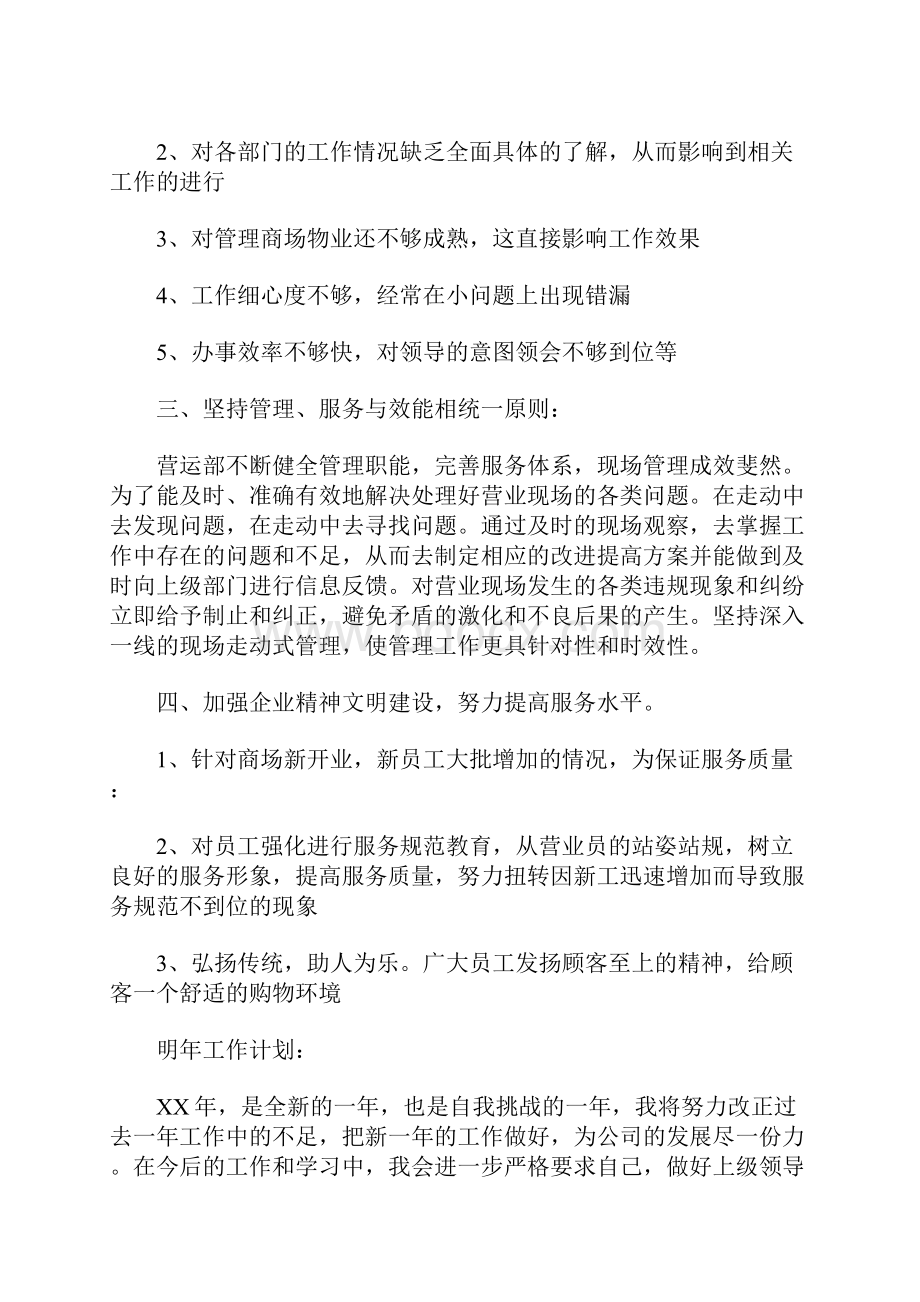 商场营业员个人工作总结.docx_第2页