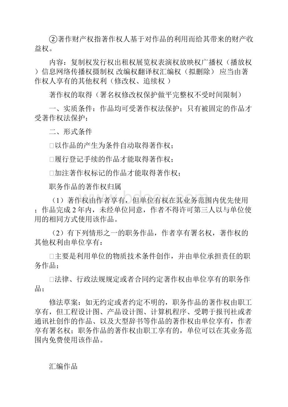 知识产权法缩印版南方医科大学专用.docx_第2页