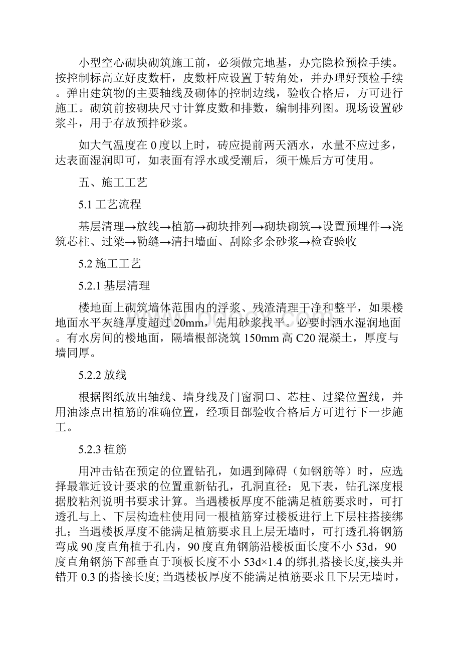 轻集料砌块砌筑施工方案.docx_第2页