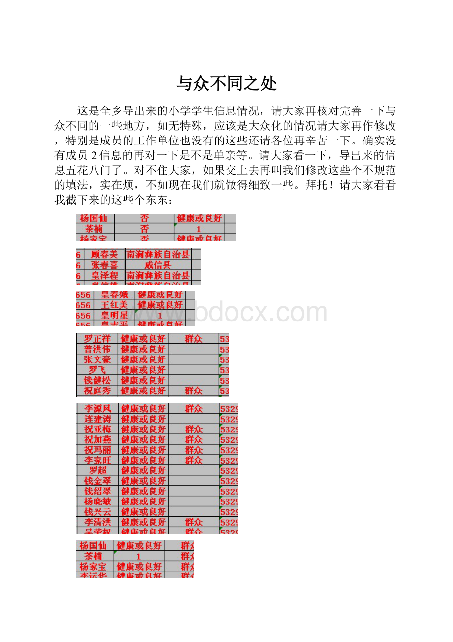 与众不同之处.docx