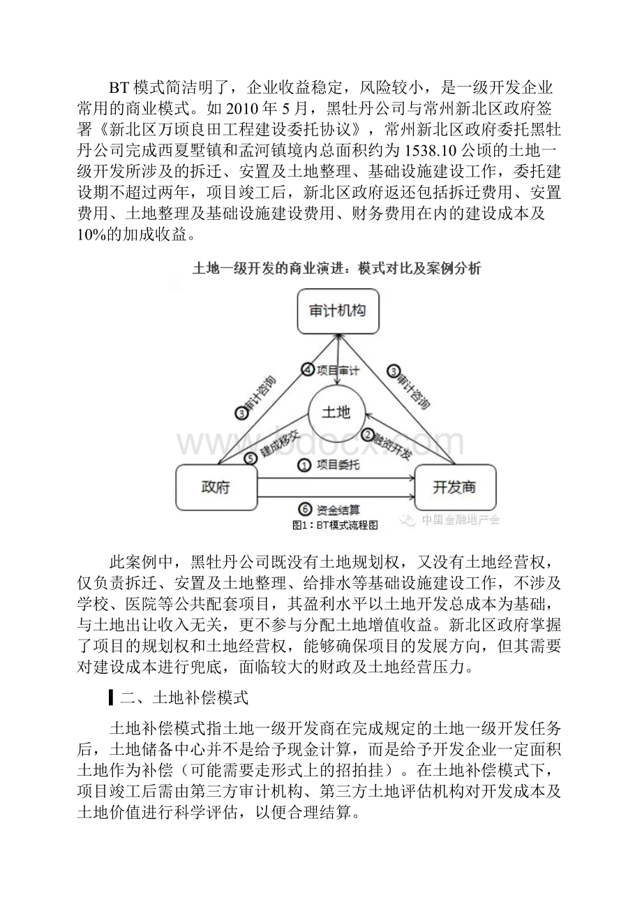 干货土地一级开发从BT模式到PPP模式的演进路径及案例分析.docx_第2页