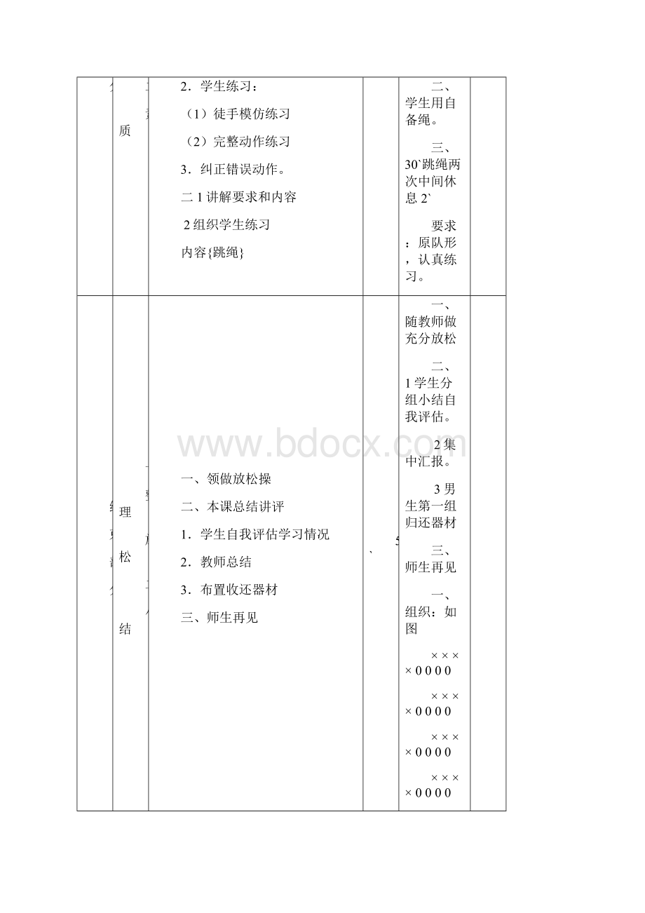 初中体育教案全集八年级.docx_第3页