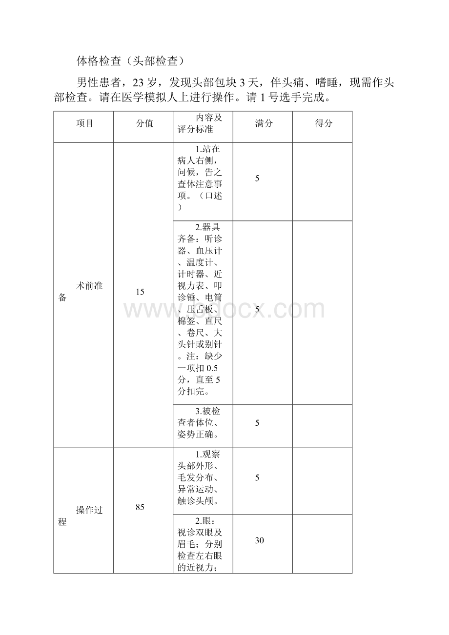 体格检查临床技能操作标准手册分析.docx_第3页