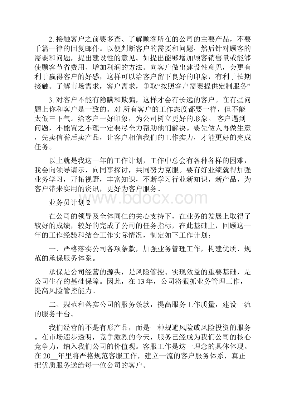 业务员规划书模板精选5篇.docx_第3页