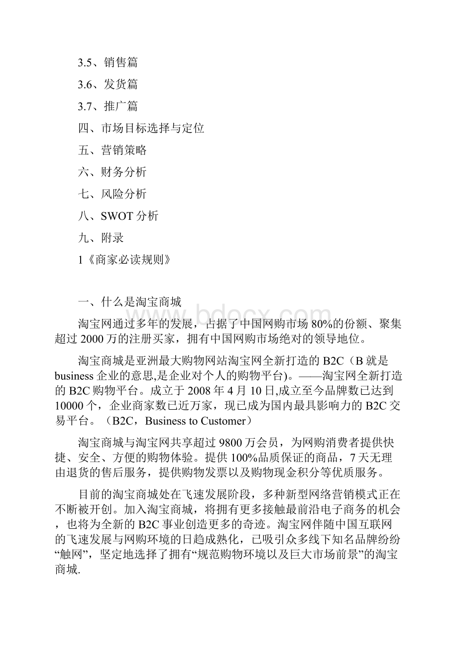 XX企业入驻天猫商城电子商务实施项目可行性研究报告.docx_第2页