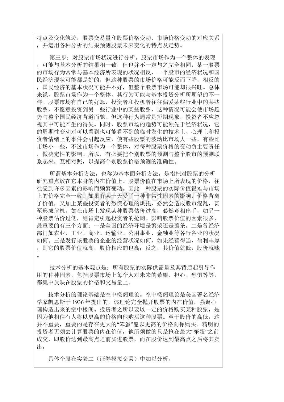 金融投资实验报告解析.docx_第2页