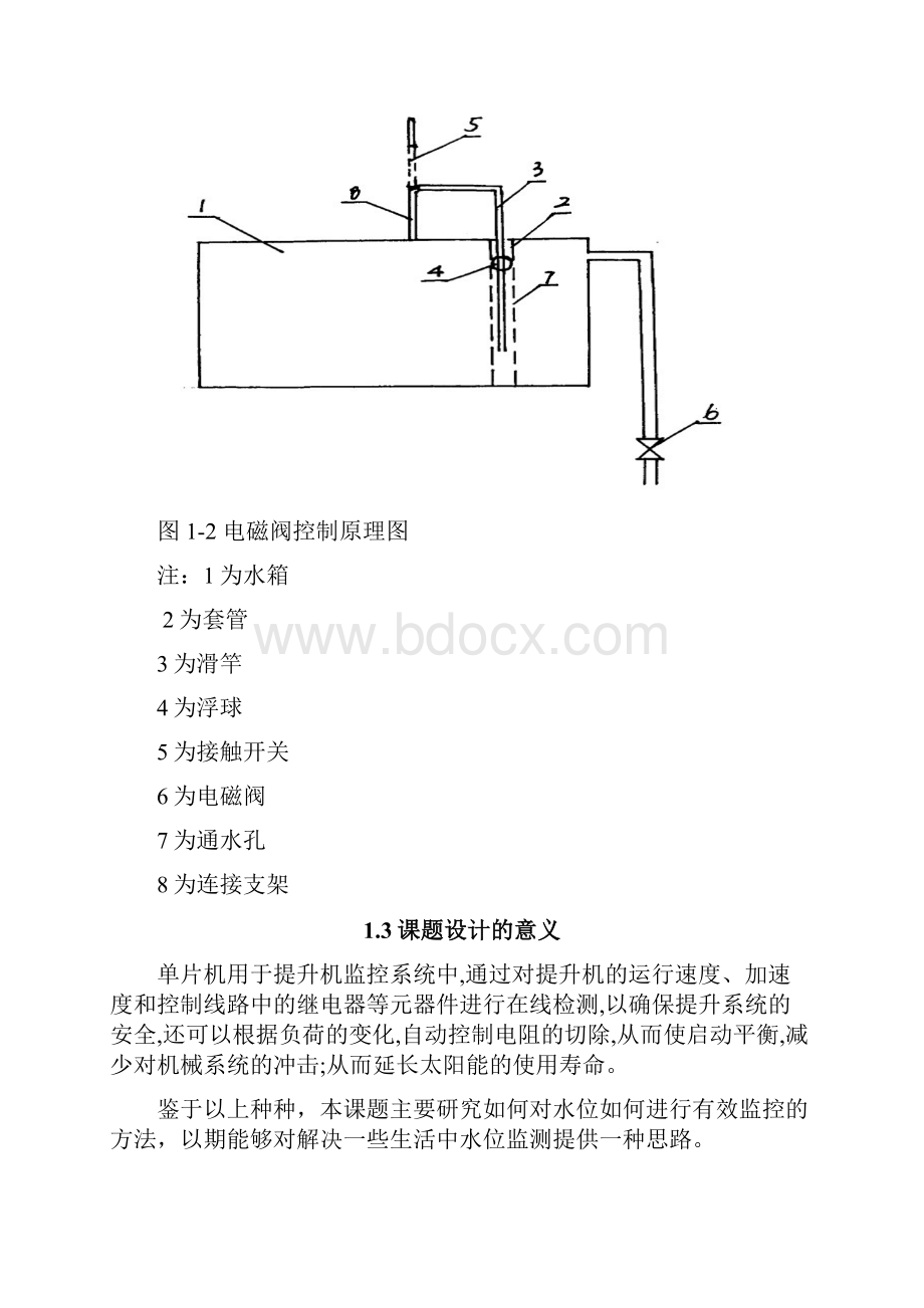 毕业设计太阳能热水器自动上水控制系统设计.docx_第3页