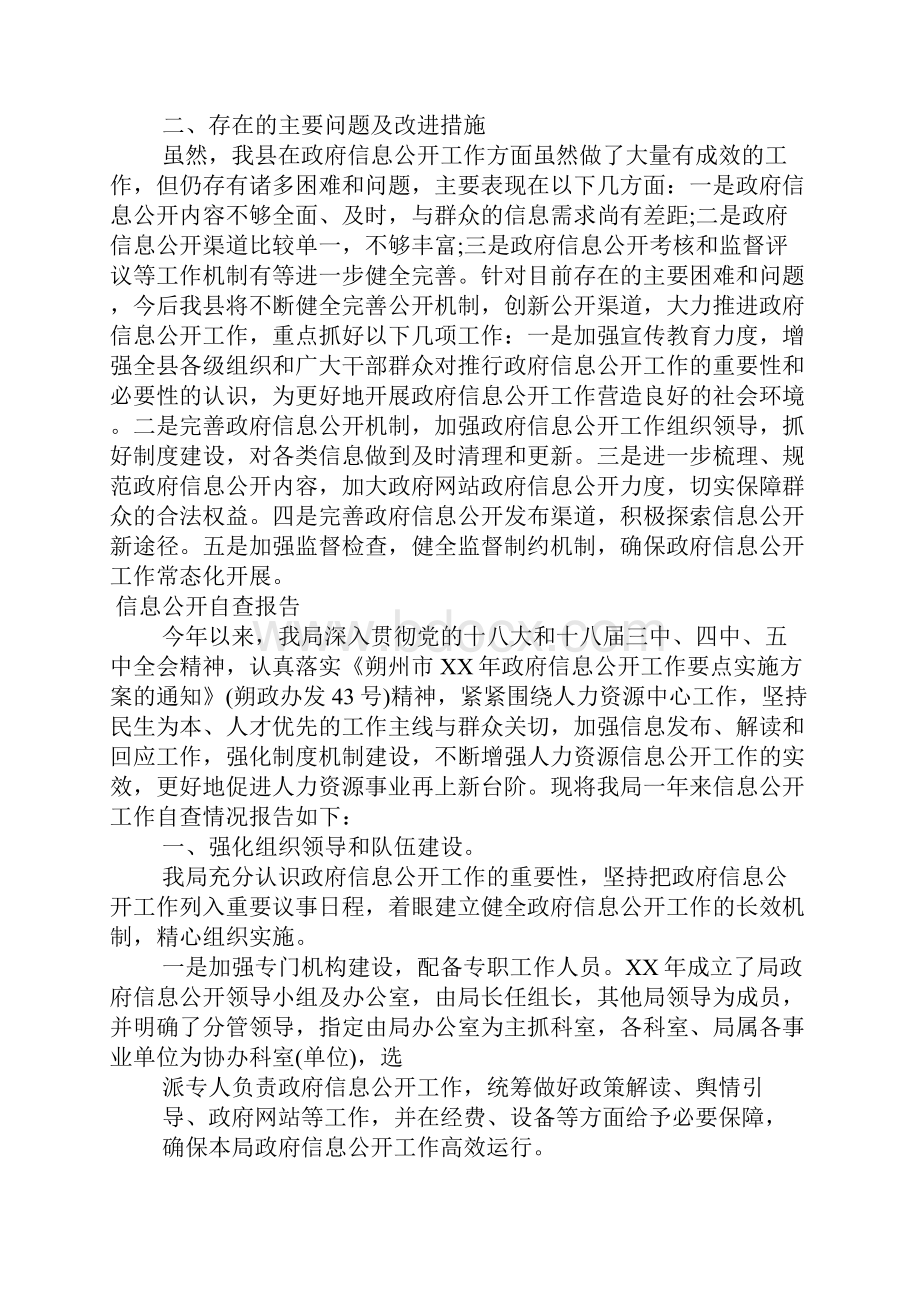 信息公开自查报告.docx_第3页