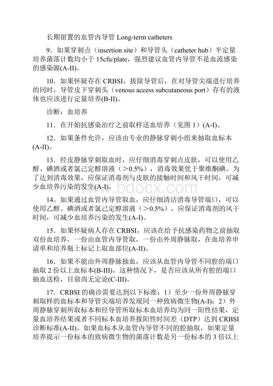 血管内导管相关感染诊疗指南设计.docx_第2页