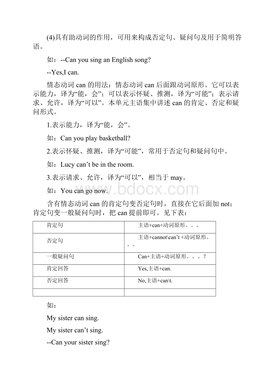 七年级英语下册Module2Whatcanyoudo语法篇试题新版外研版51.docx_第2页