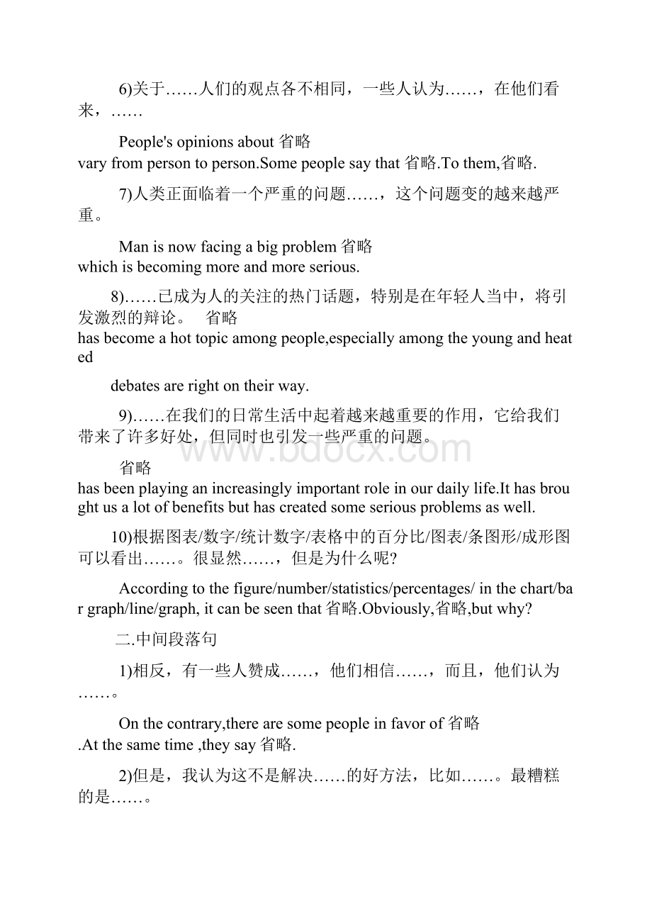 英语作文写作句型词组词汇知识整合升格.docx_第2页